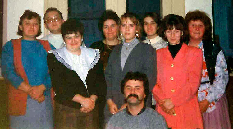 Beényi Újság szerkesztőség 1993. szerkesztoseg